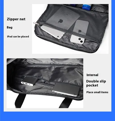 Men's Large Capacity Travel Dry Wet Separation Fitness Sports Training Portable Messenger Bag