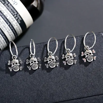 Dreadlocks Buckle Metal Loop Braided Hair Ring Hip Hop Disco Braid