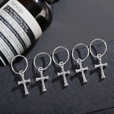 Dreadlocks Buckle Metal Loop Braided Hair Ring Hip Hop Disco Braid