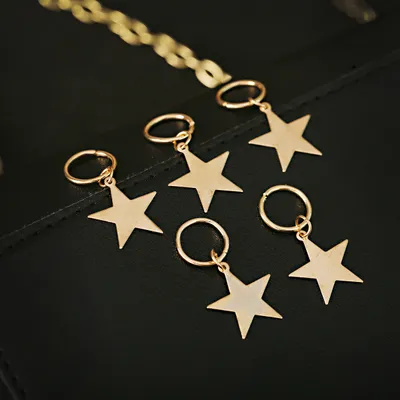 Dreadlocks Buckle Metal Loop Braided Hair Ring Hip Hop Disco Braid