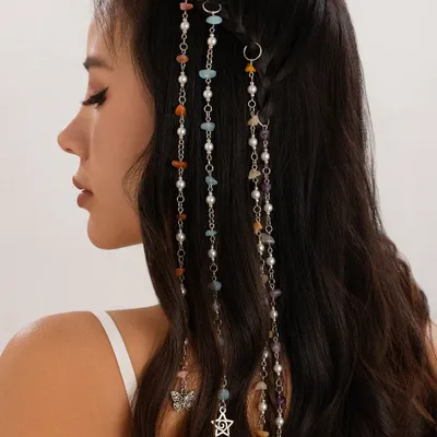 Simple Fashion Color Gravel Hair Band