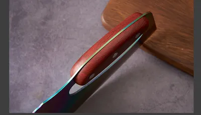 Wood Grain Handle Kitchen Knife Kitchen Supplies