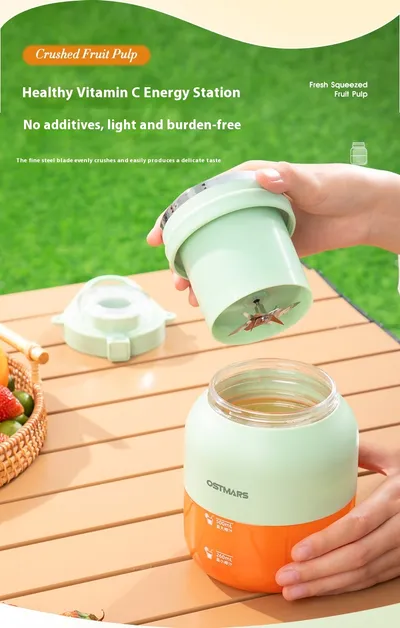 OSTMARS Juicer Portable Small Fruit Blender Household Automatic Juicer Juicer Cup Tons Cup