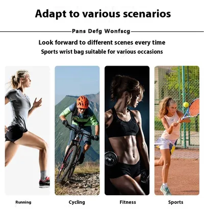 Summer Men And Women Running Walking Body Large Capacity Sports Mobile Phone Arm Bag