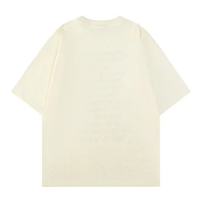 Letter Starry Printed Short Sleeve Men