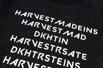 Letter Starry Printed Short Sleeve Men