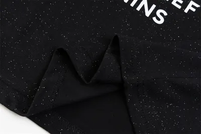 Letter Starry Printed Short Sleeve Men