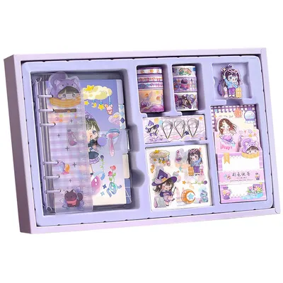 Cute Girl Heart Journal Book Creative Gift Box