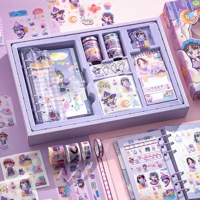 Cute Girl Heart Journal Book Creative Gift Box