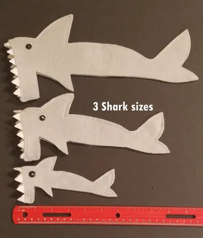 Lizard Felt Cloth Shark Pack Minipet Supplies