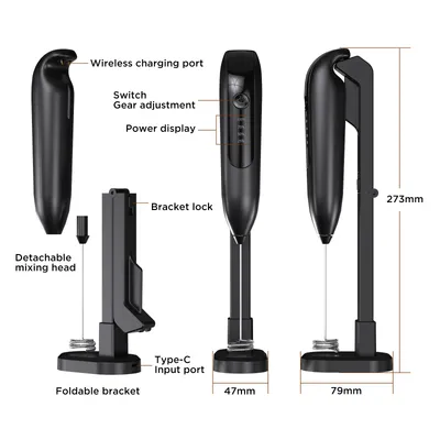 Automatic Home Foam Wireless Handheld Egg Beater