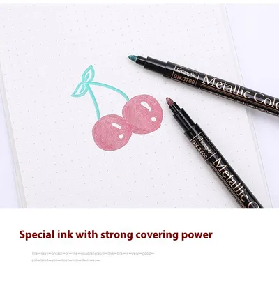 Metal Painting Color Graffiti Pen For Fine Arts
