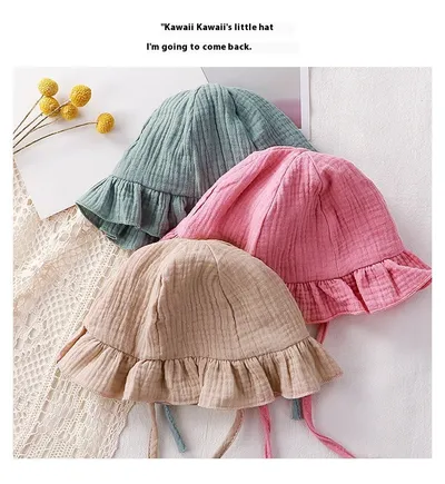 Baby Vest Short Sleeve Rompers New Cotton Double-layer Gauze