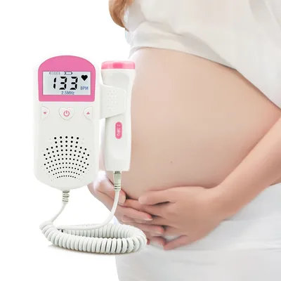 جهاز مراقبة معدل ضربات قلب الجنين المنزلي أثناء الحمل، جهاز كشف صوت الجنين ومعدل ضربات القلب