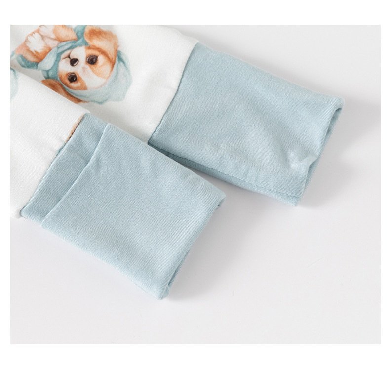 Bamboo Fiber Clothes For Babies Long Sleeve Zipper Baby Jumpsuits