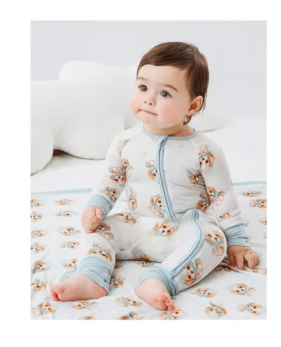 Bamboo Fiber Clothes For Babies Long Sleeve Zipper Baby Jumpsuits