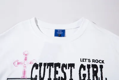 Cartoon Animation Printed Short Sleeve Men