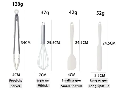 Creative Non Stick Pot Silicone Kitchenware Set