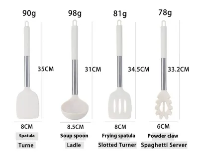 Creative Non Stick Pot Silicone Kitchenware Set