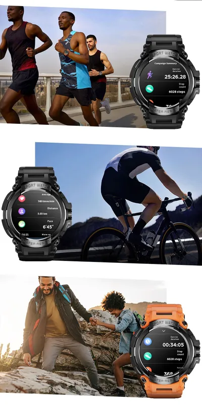 Smart Watch Bluetooth-compatible Calling Heart Rate Blood Pressure Blood Oxygen Sleep Monitoring