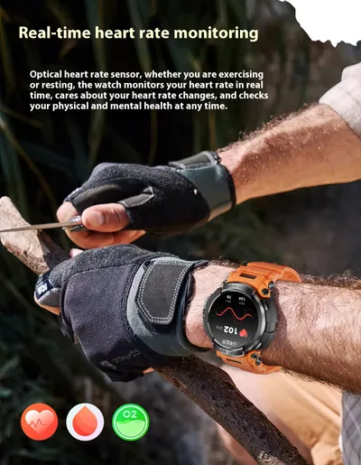 Smart Watch Bluetooth-compatible Calling Heart Rate Blood Pressure Blood Oxygen Sleep Monitoring