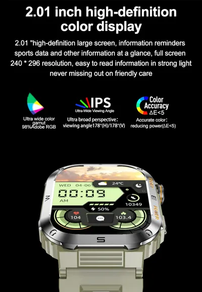 Multifunctional Waterproof Alarm Clock Large Dial Smart Reminder Watch