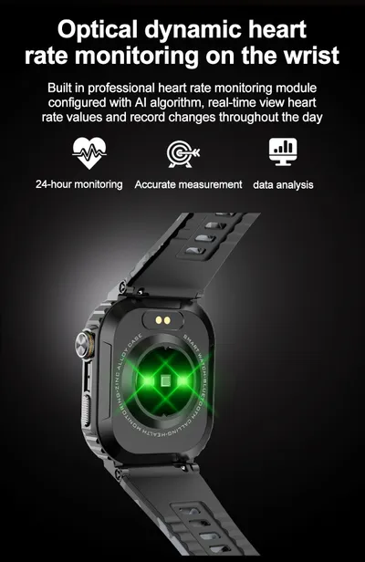 Multifunctional Waterproof Alarm Clock Large Dial Smart Reminder Watch