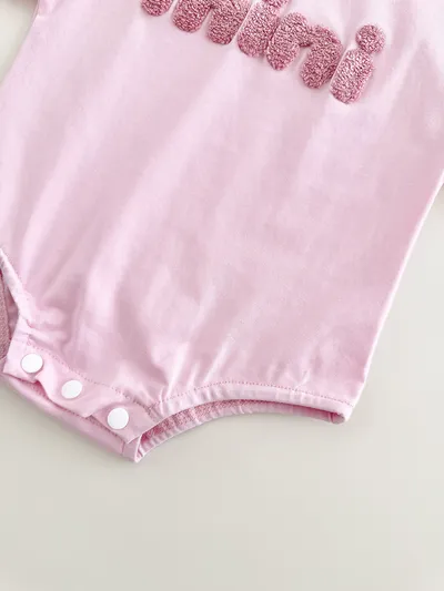 Baby Cute Round Neck Comfort And Casual Triangle Jumpsuit