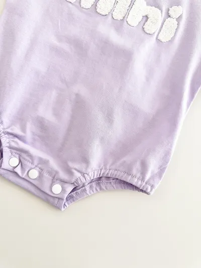 Baby Cute Round Neck Comfort And Casual Triangle Jumpsuit