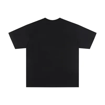 Personalized Plush Letter Short Sleeve Men