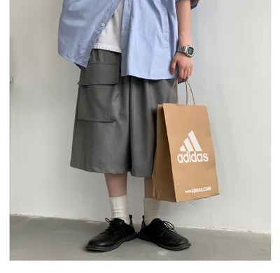 Japanese Retro Simple Casual Shorts Men