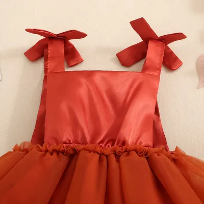Baby Girl's Love Tulle Jumpsuit Headscarf Two-piece Set