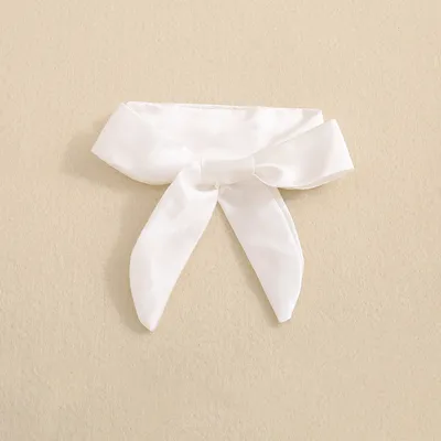 Baby Girl's Love Tulle Jumpsuit Headscarf Two-piece Set