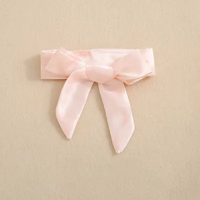 Baby Girl's Love Tulle Jumpsuit Headscarf Two-piece Set