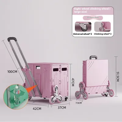 Shopping Luggage Trolley Express Trolley Foldable Shopping