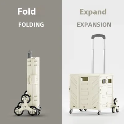 Shopping Luggage Trolley Express Trolley Foldable Shopping