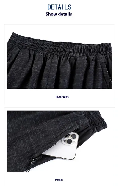 Loose Sports Running Pants Men