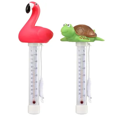 Cute Animal Floating Swimming Pool Thermometer For Outdoor And Indoor Swimming Pools