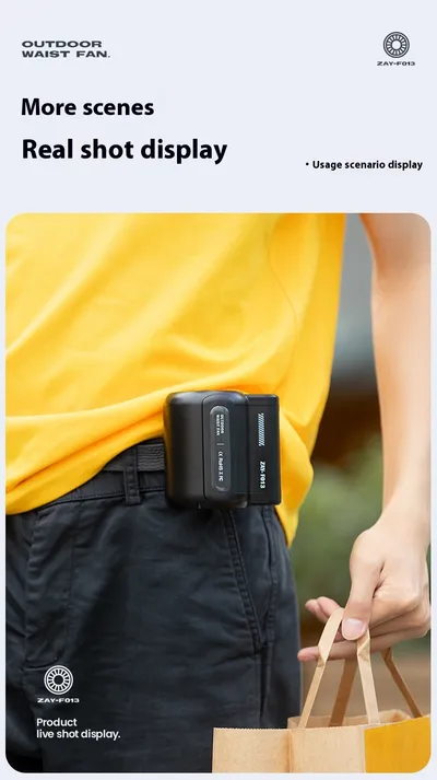 Portable Large Wind Usb Charging Outdoor Sports Construction Site Summer Cooling Portable Small Air Fan For Outdoor Sports Travel Work
