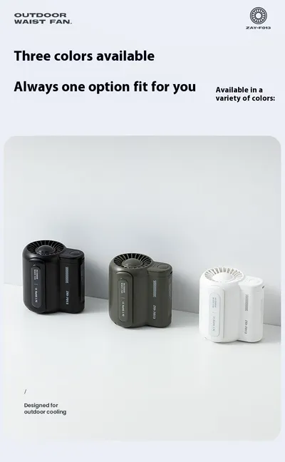 Portable Large Wind Usb Charging Outdoor Sports Construction Site Summer Cooling Portable Small Air Fan For Outdoor Sports Travel Work