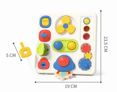 Baby Cognitive Sound And Light Busy Board Early Education Educational Toys