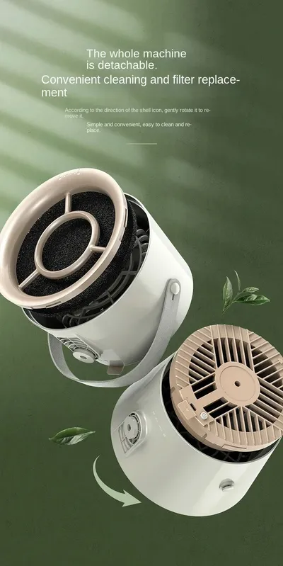 New Portable Desktop Exhaust Fan Small Kitchen Hood Extractor Barbecue USB Charging Desktop Range Hoods Mini Suction Cooker Hood Kitchen Gadgets
