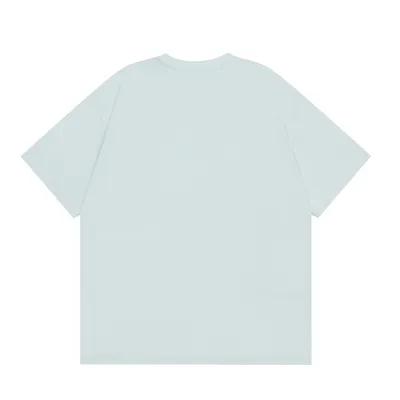 Bow Embroidered Short-sleeved T-shirt For Men And Women