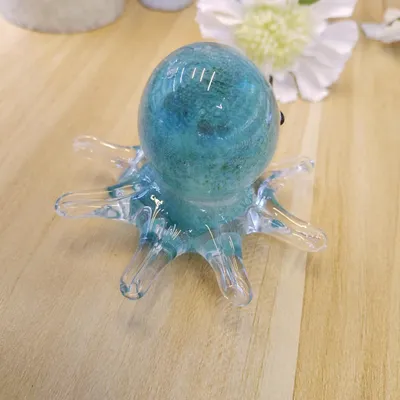 Glass Luminous Animal Ornaments Octopus Creative Simple Craft Decoration Marine Crafts