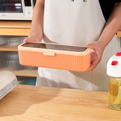 Household Separated Four-in-one Seasoning Sealing Set Household Moisture-proof With Lid Kitchen Spice Box