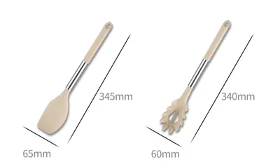 Heat Resistant Non-stick Pot Spoon Spatula Cooking Kitchen Tool Set