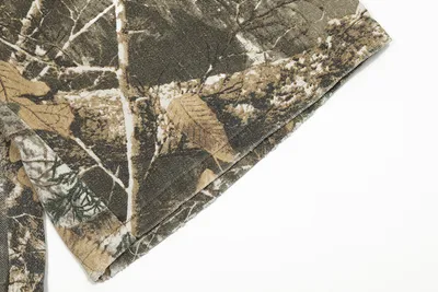 Leaves Camouflage Workwear Shorts Men