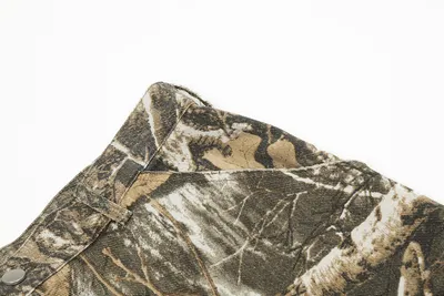 Leaves Camouflage Workwear Shorts Men
