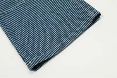 Fashion Vertical Stripe Overalls Men
