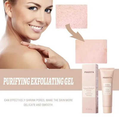 Exfoliating Exfoliating Exfoliating Facial Cleansing Pore Gel